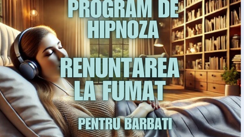Renuntarea la fumat - pentru barbati - Program de hipnoza