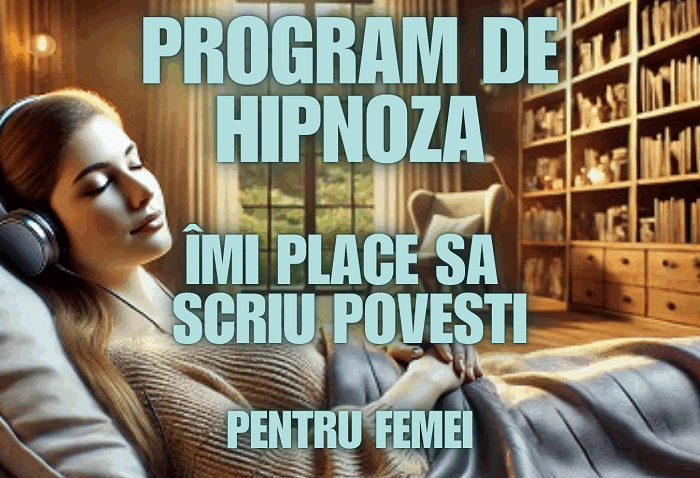 Îmi place sa scriu povesti - femei - Program audio de hipnoză