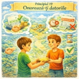 Principiul 19 – Onorează-ți datoriile