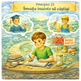 Principiul 25 – Învață înainte să câștigi