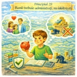 Principiul 29 – Banii trebuie administrați, nu idolatrizați