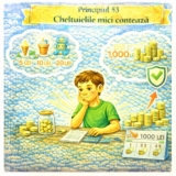 Principiul 53 – Cheltuielile mici contează