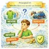 Principiul 65 – Întreabă dacă este nevoie sau dorință